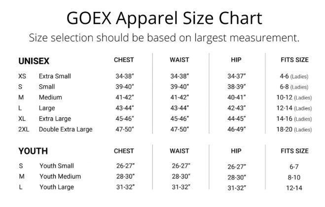 Goex Apparel Ladies Short Sleeve V-Neck Tee