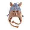 Adult Fleece-Lined Alpaca Blend Animal Hat