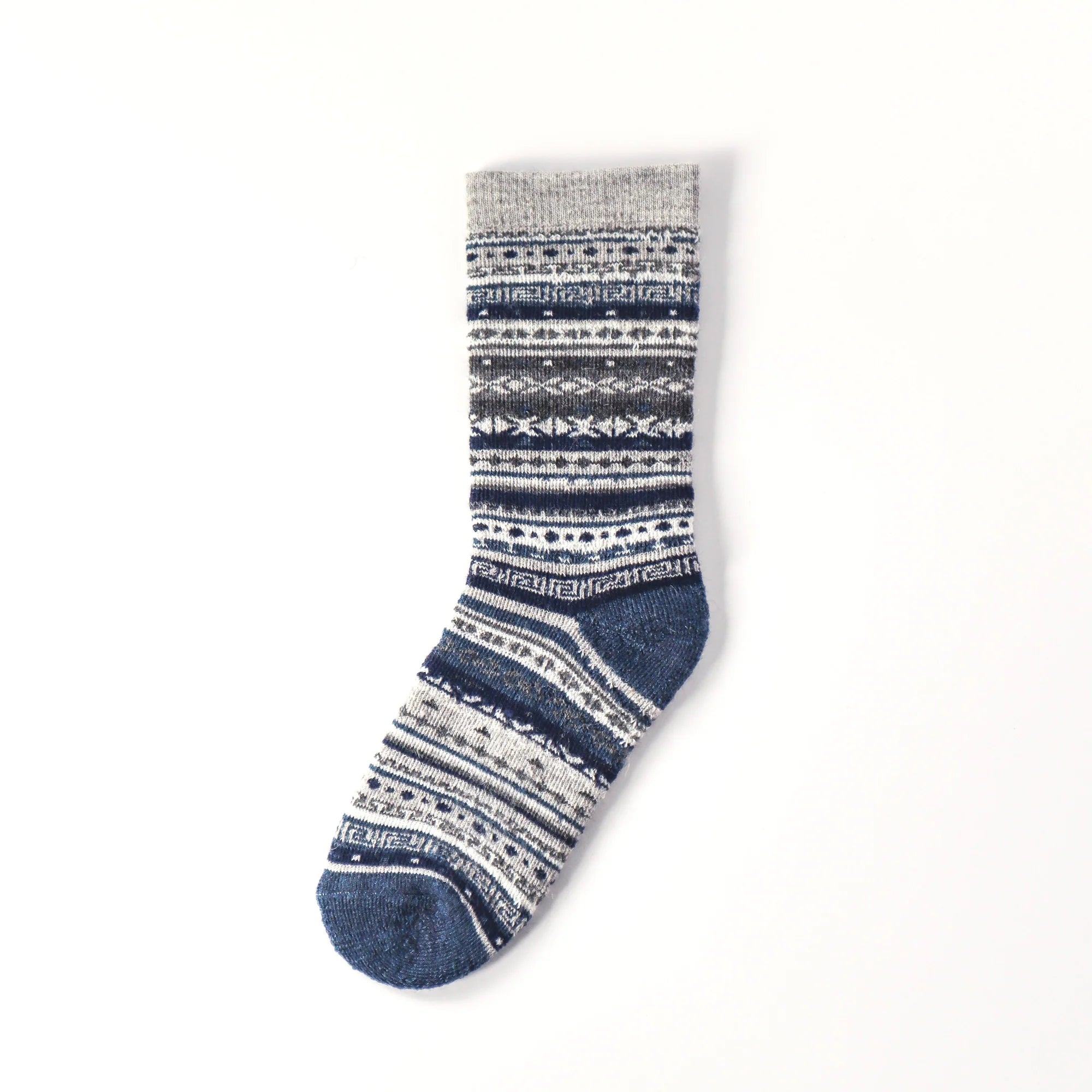 Andean Stripe Alpaca Blend Socks