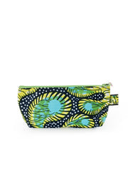 Kanga Cloth Zip Bag - Assorted