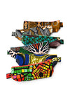 Kanga Cloth Zip Bag - Assorted