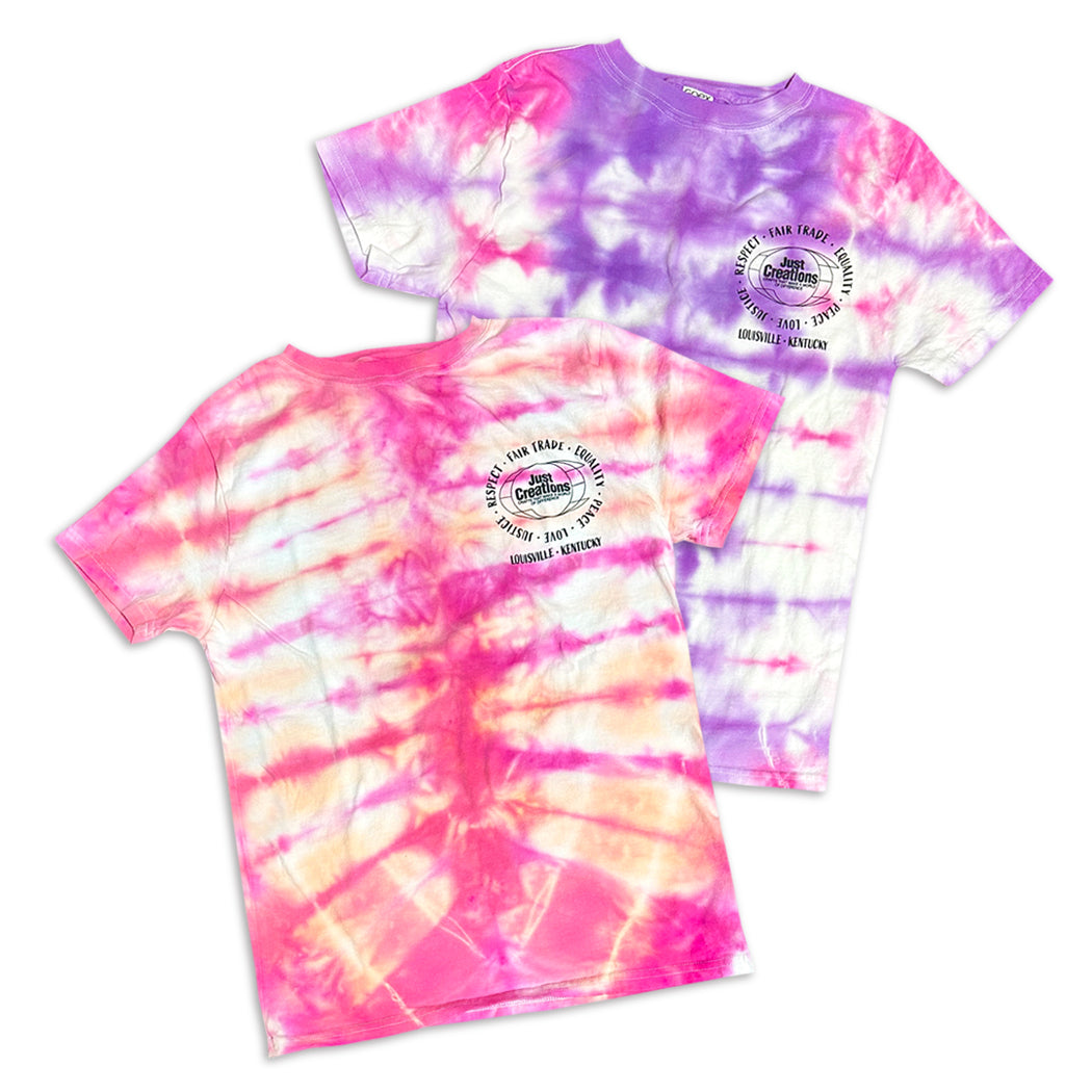 Small Tie-Dyed T-Shirt with Short Sleeves - GOEX - Just Creations