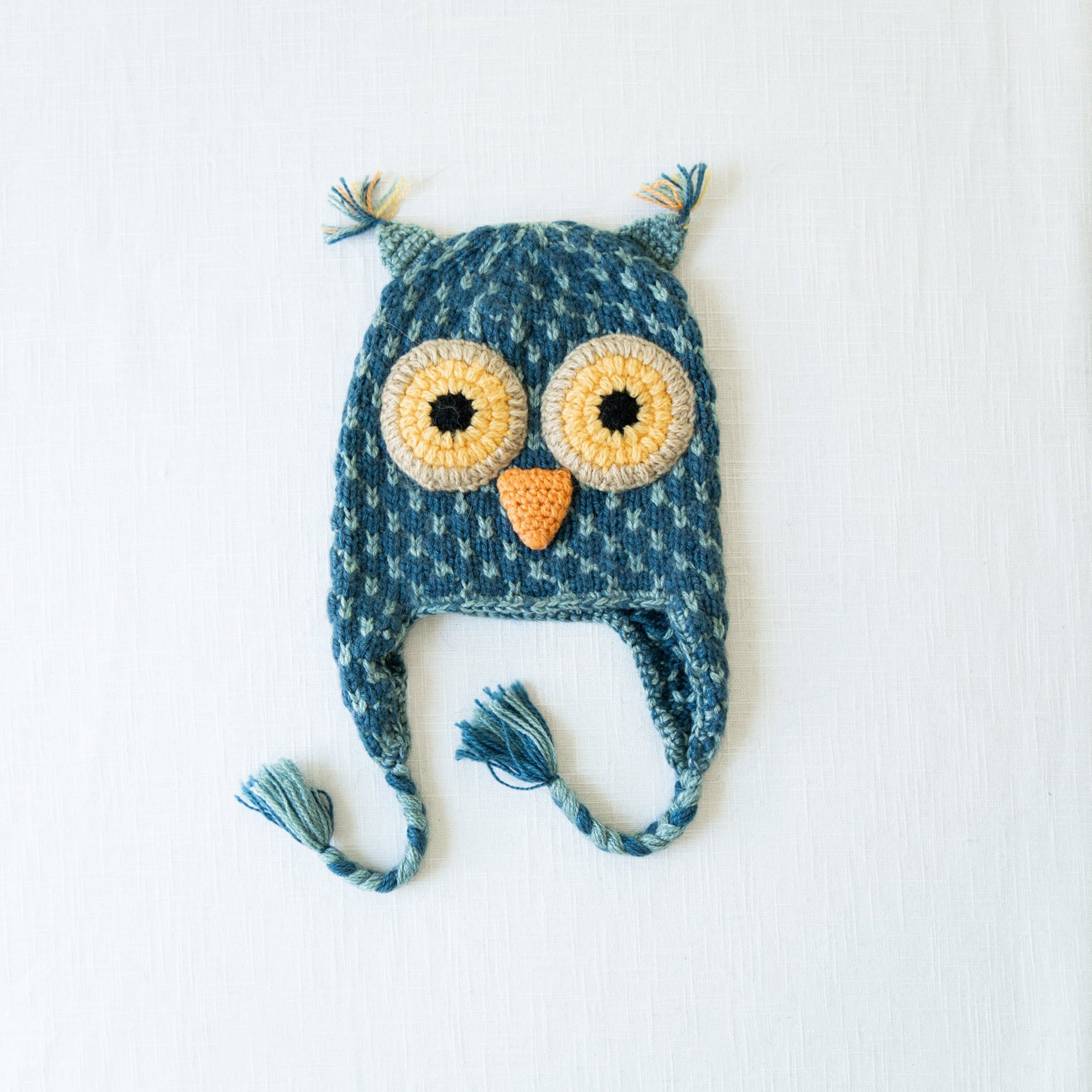 Kids Animal Alpaca/Acrylic Hat - Assorted