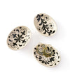 Ceramic Black &amp; White Soap Dish