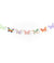 Butterfly Garland - Recycled Paper (84" L)