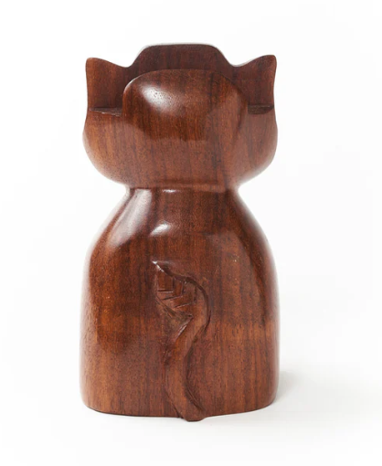 Rosewood Elephant Eyeglass Holder