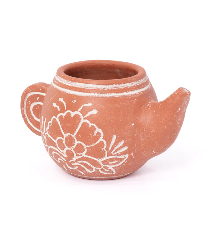 Teapot Terracotta Planter