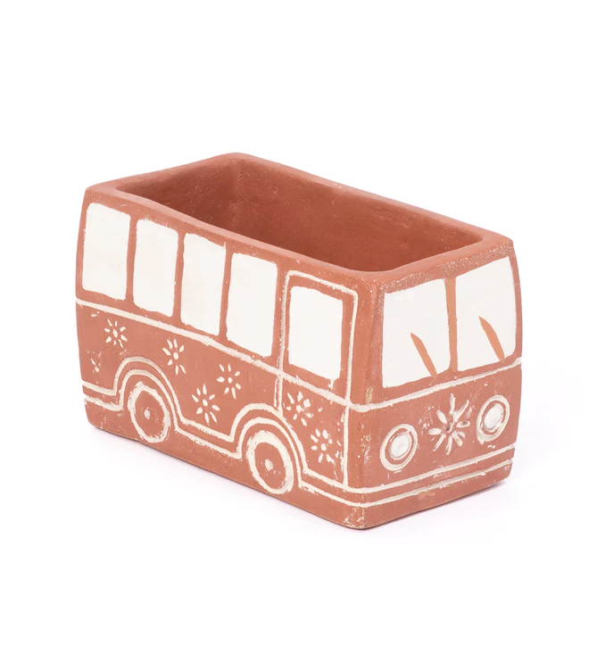 Bus Terracotta Planter