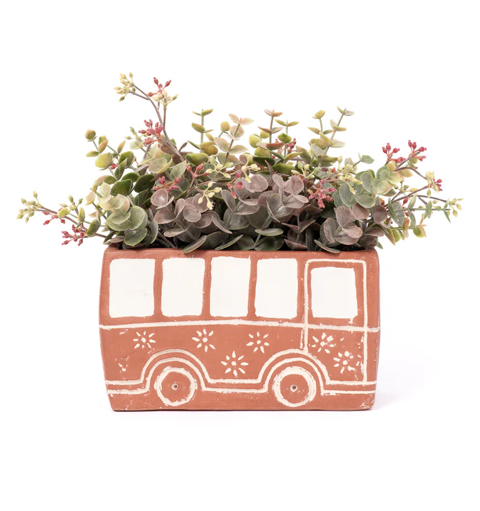 Bus Terracotta Planter