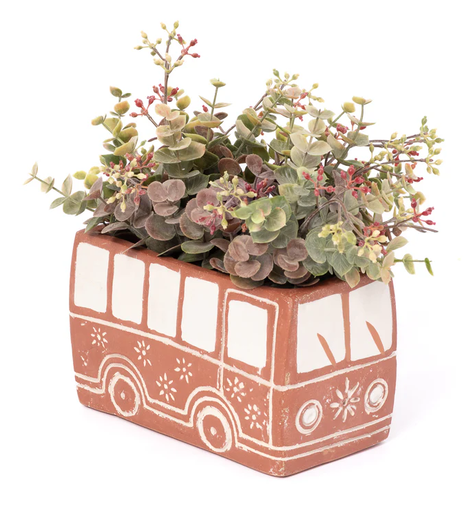 Bus Terracotta Planter