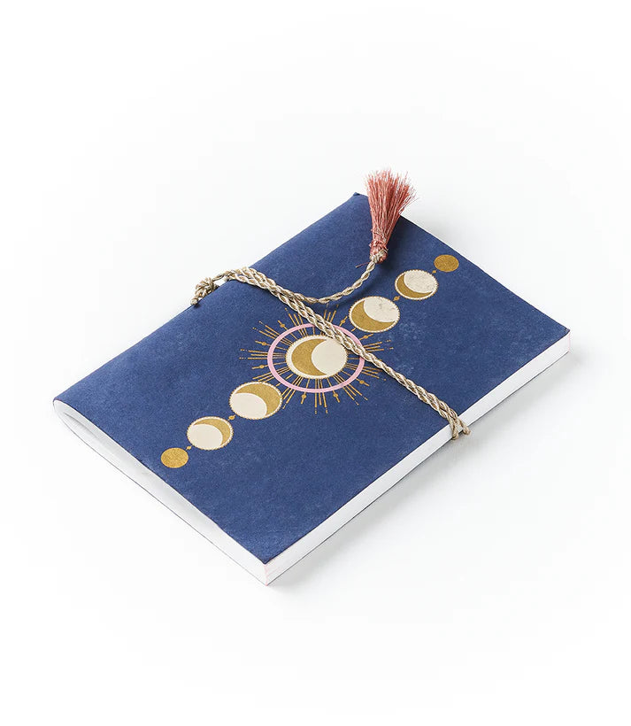Moon Phase Recycled Paper Journal