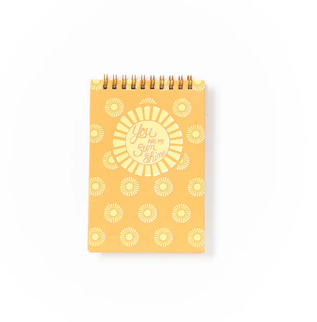 Sunshine 4x6 Spiral Notebook