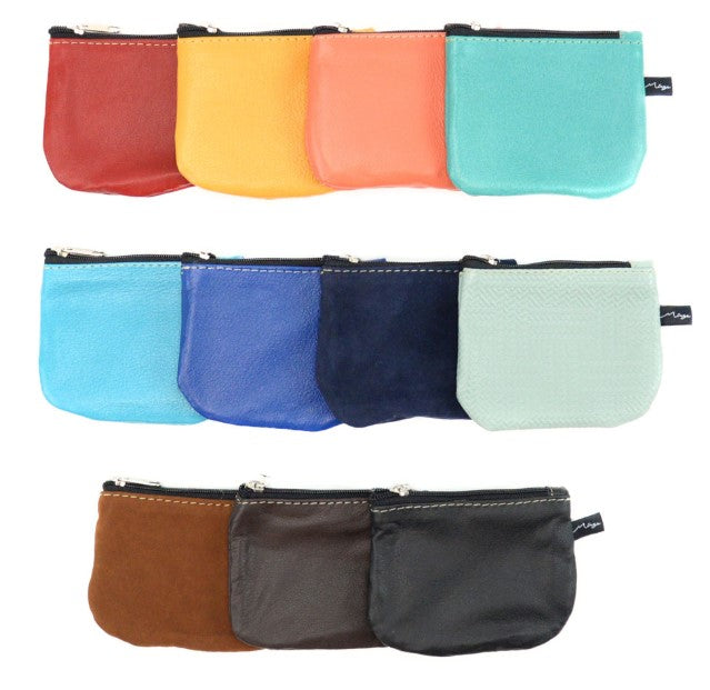 Petite Leather Coin Purse - Assorted