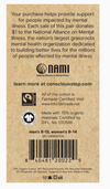 Black Ghost Socks Support Mental Health