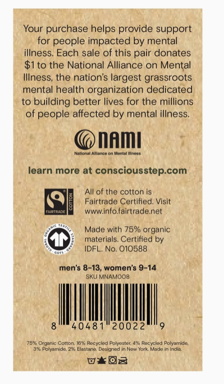 Purple Witch Hat Socks Support Mental Health