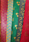 Fleur-de-Lis Handmade Lokta Dyed Wrapping Paper - Assorted