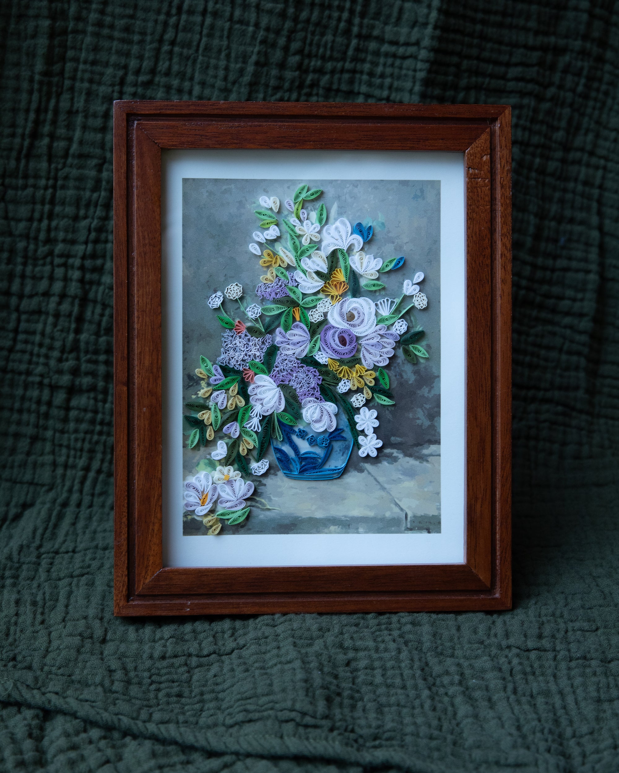 Spring Bouquet - Renoir - Artist Series Quilled Card