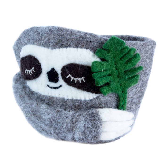Felt Planter - Sloth