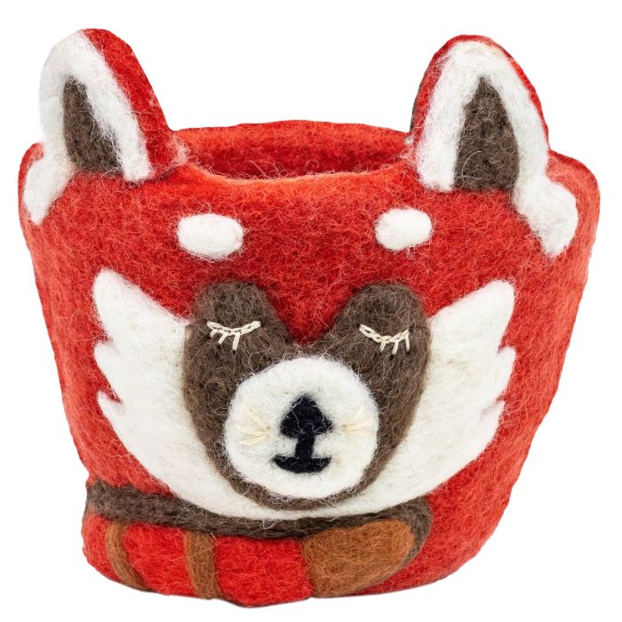 Felt Planter - Red Panda