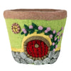 Forest House Felt Planter