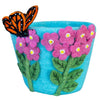 Felt Planter - Monarch Bouquet