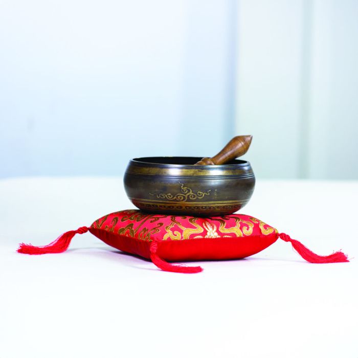 Four Buddhas Singing Bowl (5.5" D)