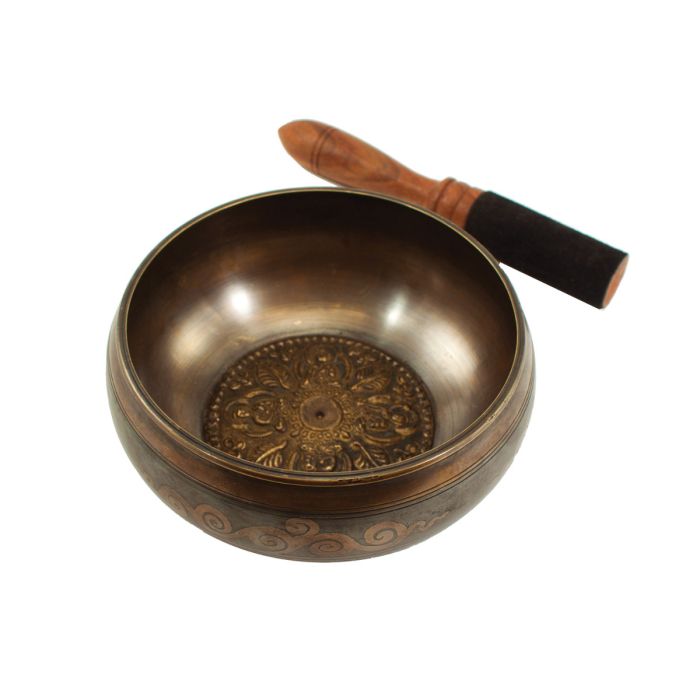 Four Buddhas Singing Bowl (5.5" D)