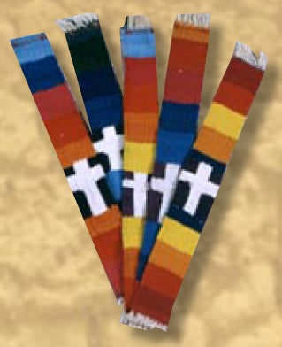 Rainbow Cross Bookmark