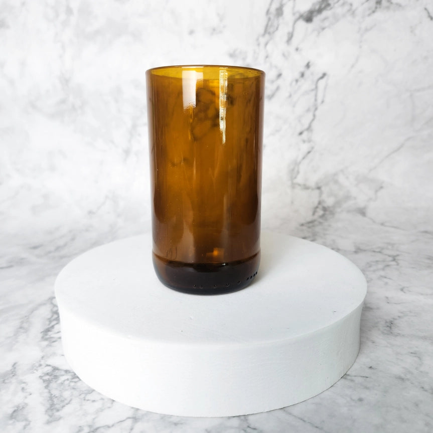 Reclaimed Glass Tumbler - 4.25"H