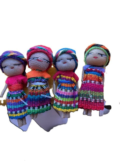 Guatemalan Worry Dolls - 2"
