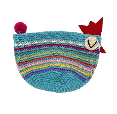 Crocheted Chicken Pouch