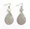 Metal Teardrop Earrings