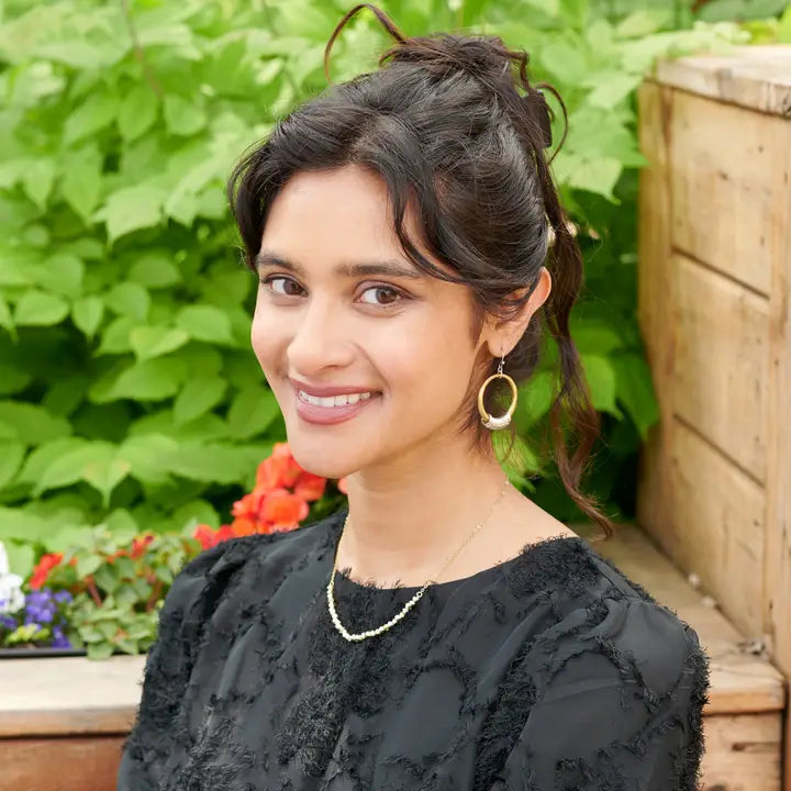 Lustrous Bead Gold &amp; Silver Necklace