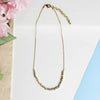 Lustrous Bead Gold &amp; Silver Necklace