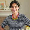Orange &amp; Yellow Kantha Couplet Necklace