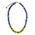 Denim & Olive Kantha Couplet Necklace