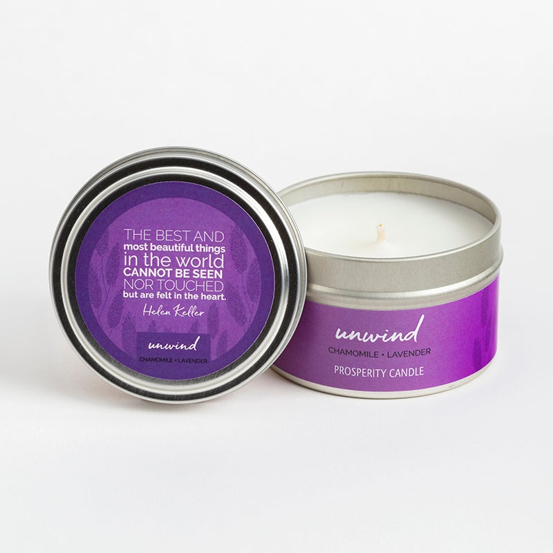 Inspiration Candle Tin 4oz - Assorted