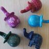 Bright Kisii Stone Elephant - Assorted