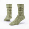 Olive Ragg Organic Cotton Socks (9-11)