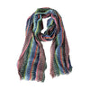 Bold Zig Zag Striped Scarf (80&quot; X 28&quot;)