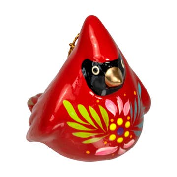 Ceramic Cardinal Ornament