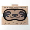 Sloth Sleep Mask  (7&quot; W x 4&quot;)