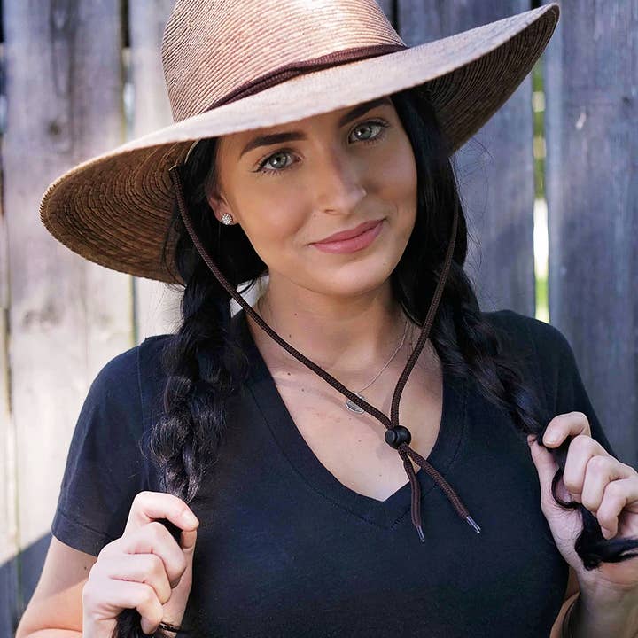 Gardener 4" Brim Palm Hat, Large/XL