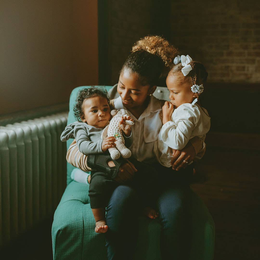 Organic Cotton Crochet Lamb Plush Toy