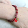 Red Energy Kantha Connection Bracelet