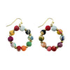 Circle Kantha Earrings