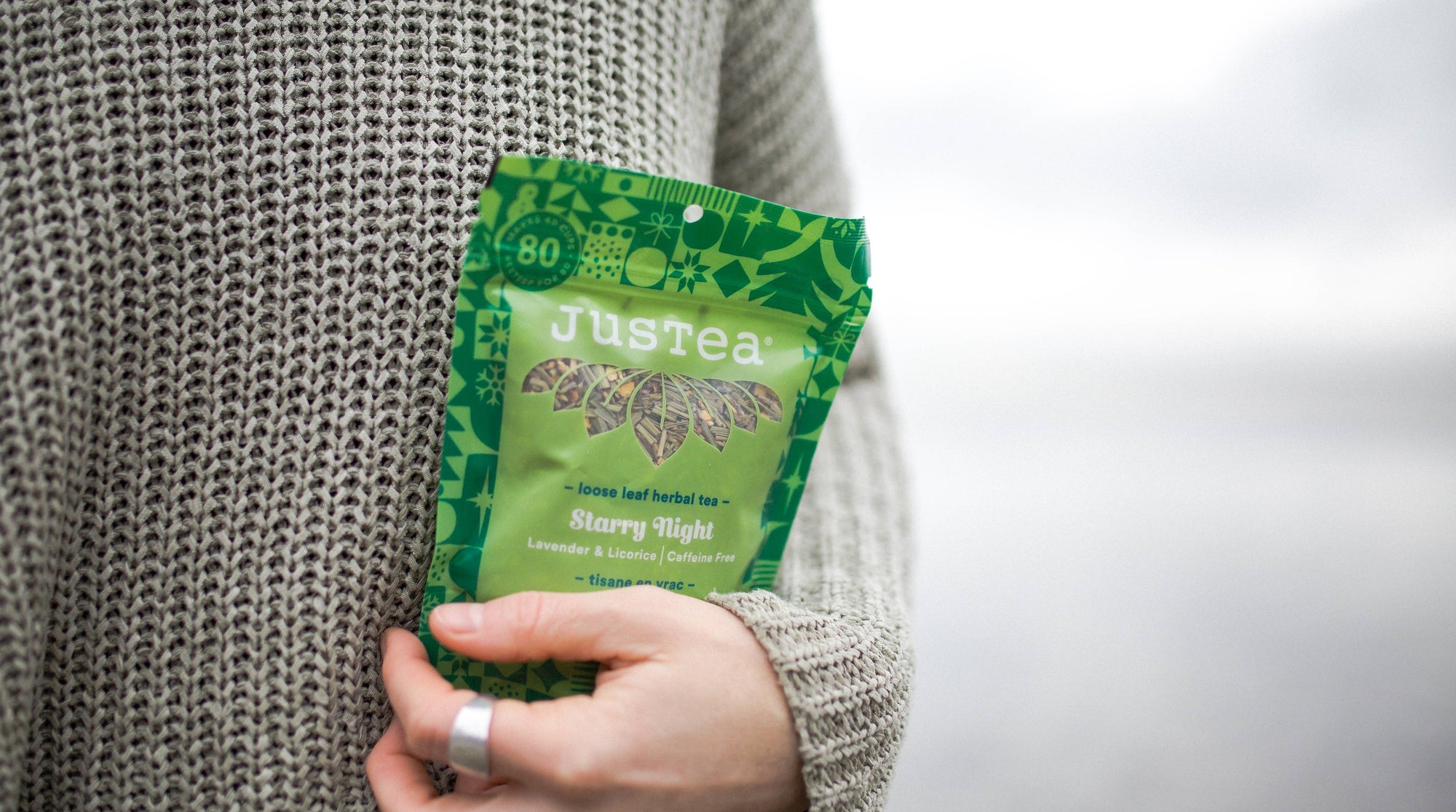 Starry Night Stand-up Pouch - Organic, Fair Trade, Herbal Tea