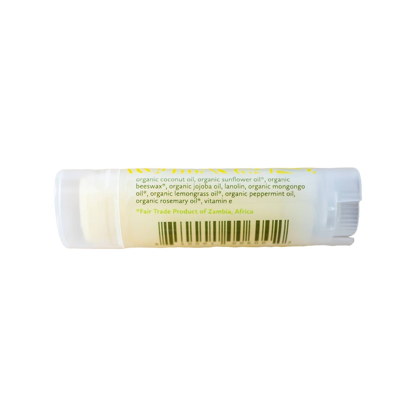 Zambeezi Lemongrass Beeswax Lip Balm