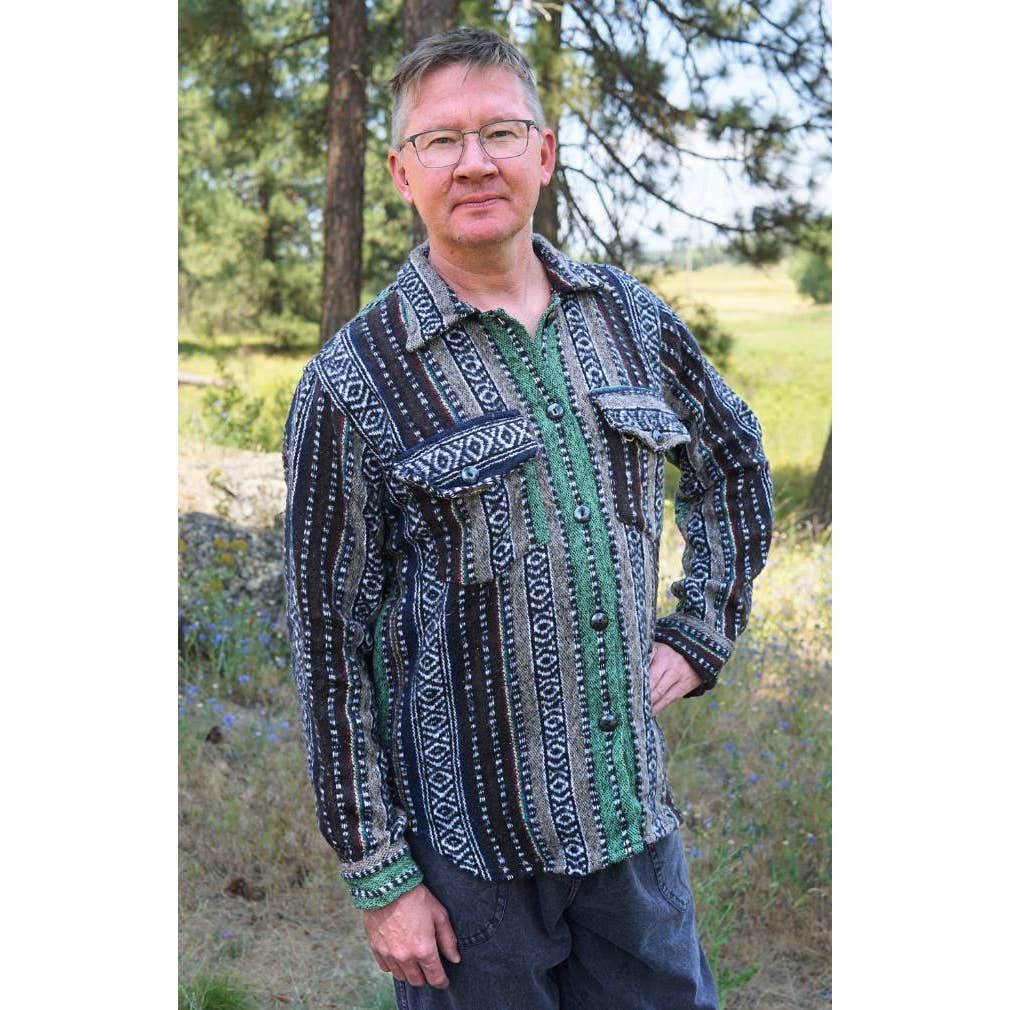 Brushed Gyari Shirt Jacket - Assorted Sizes and Colors - Just Creations