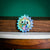 Sun Ceramic Painted Ornament (2.5" D)
